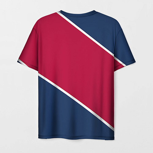 Мужская футболка Washington capitals / 3D-принт – фото 2
