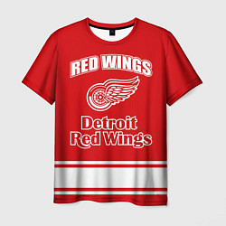 Футболка мужская Detroit red wings, цвет: 3D-принт