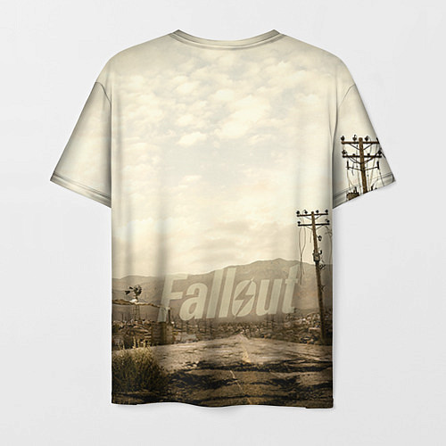 Мужская футболка Fallout City / 3D-принт – фото 2