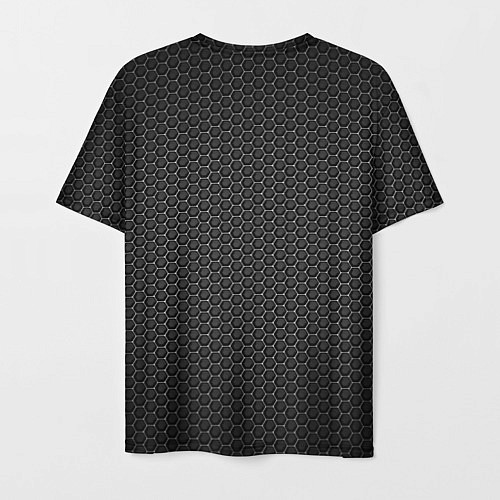 Мужская футболка Metal Texture / 3D-принт – фото 2