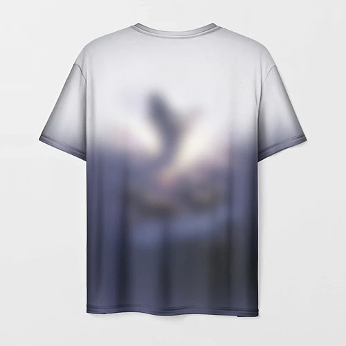 Мужская футболка Небесные лошади / 3D-принт – фото 2