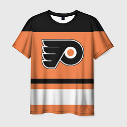 Футболка мужская Philadelphia Flyers, цвет: 3D-принт