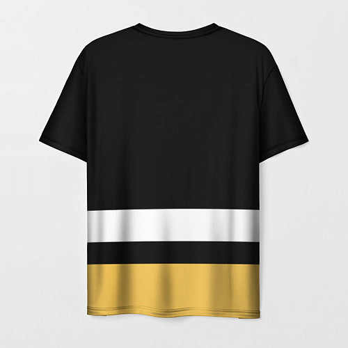 Мужская футболка Pittsburgh Penguins: Black / 3D-принт – фото 2
