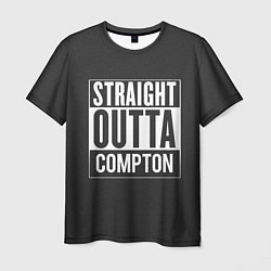 Футболка мужская Straight Outta Compton, цвет: 3D-принт