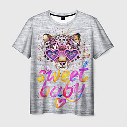 Футболка мужская Sweet Cat, цвет: 3D-принт