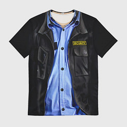 Футболка мужская Форма SECURITY, цвет: 3D-принт
