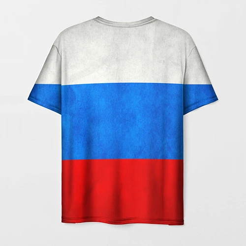 Мужская футболка Russia: from 116 / 3D-принт – фото 2