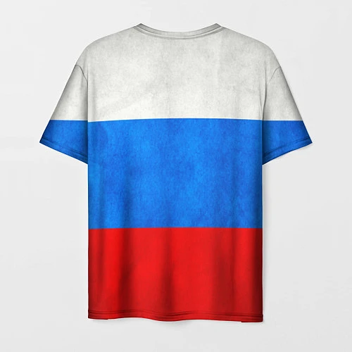 Мужская футболка Russia: from 125 / 3D-принт – фото 2