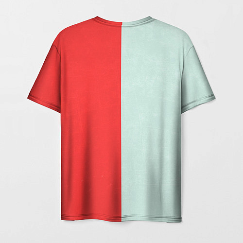 Мужская футболка Norton: White & Red / 3D-принт – фото 2