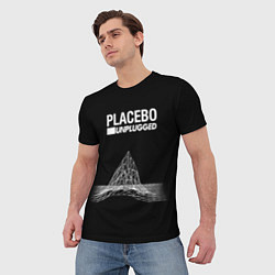 Футболка мужская Placebo: Unplugged, цвет: 3D-принт — фото 2