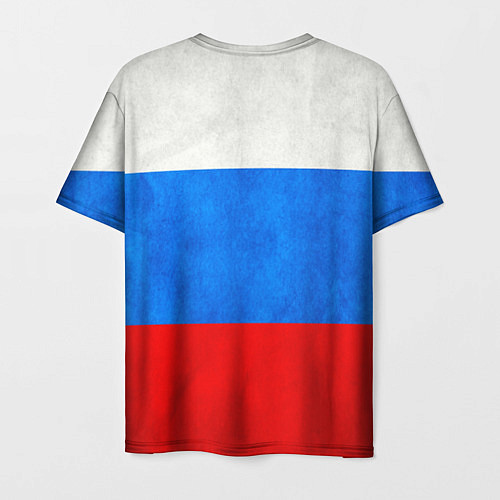 Мужская футболка Russia: from 25 / 3D-принт – фото 2