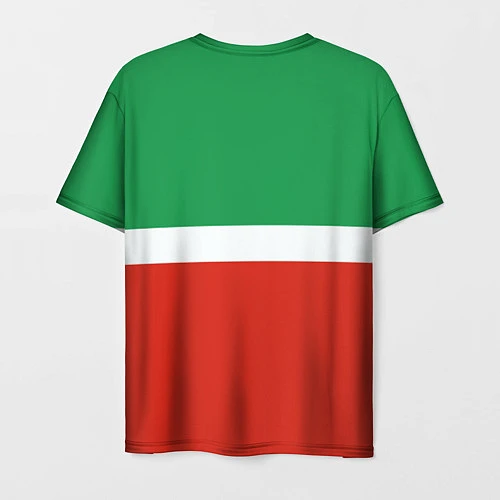Мужская футболка Татарстан: флаг / 3D-принт – фото 2