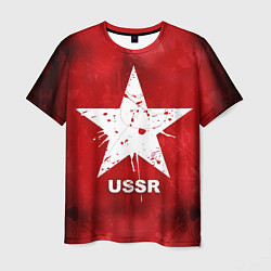 Футболка мужская USSR Star, цвет: 3D-принт