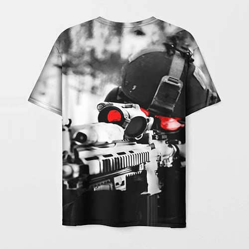Мужская футболка Спецназ 14 / 3D-принт – фото 2