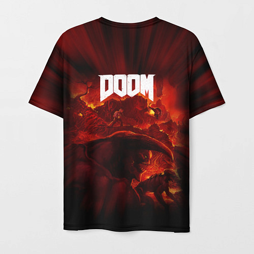 Мужская футболка DOOM: 2016 / 3D-принт – фото 2