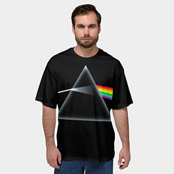 Футболка оверсайз мужская Pink floyd, цвет: 3D-принт — фото 2