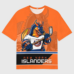 Мужская футболка оверсайз New York Islanders