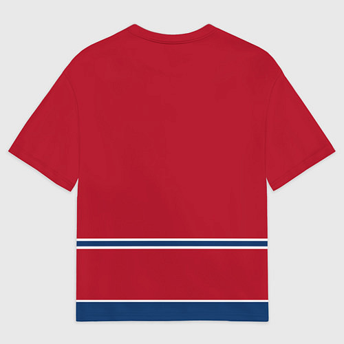 Мужская футболка оверсайз Washington Capitals / 3D-принт – фото 2