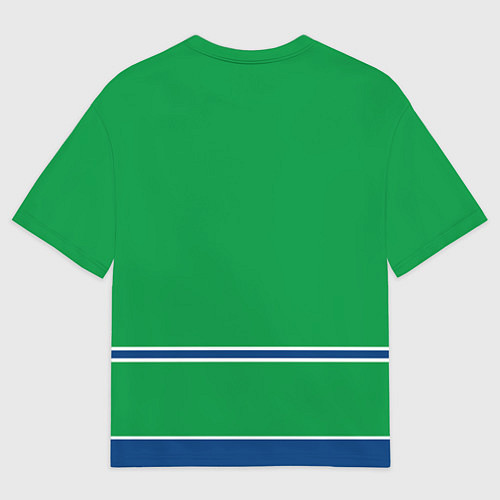 Мужская футболка оверсайз Vancouver Canucks / 3D-принт – фото 2