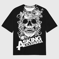 Футболка оверсайз мужская Asking Alexandria, цвет: 3D-принт