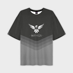 Футболка оверсайз мужская Wings Uniform, цвет: 3D-принт