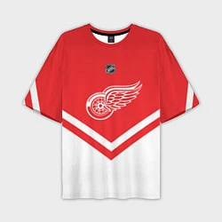 Мужская футболка оверсайз NHL: Detroit Red Wings