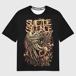 Футболка оверсайз мужская Suicide Silence, цвет: 3D-принт