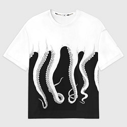 Футболка оверсайз мужская Octopus, цвет: 3D-принт