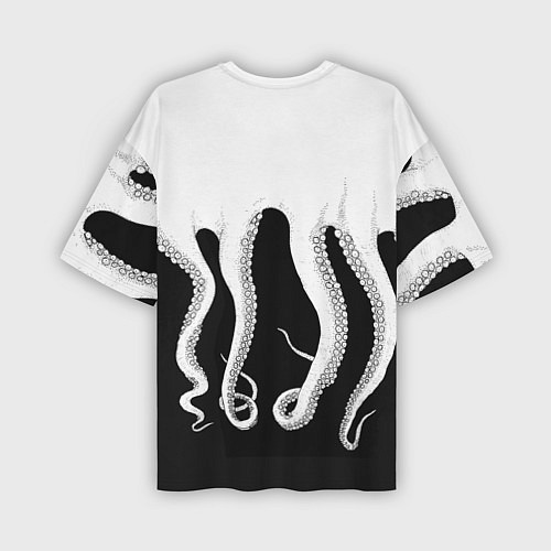 Мужская футболка оверсайз Octopus / 3D-принт – фото 2