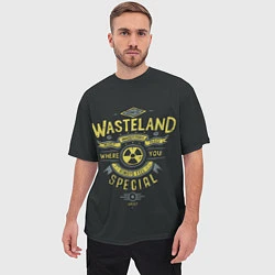 Футболка оверсайз мужская Come to Wasteland, цвет: 3D-принт — фото 2