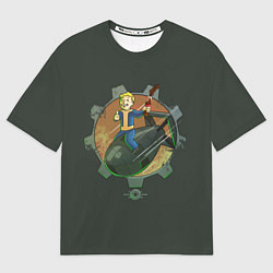 Футболка оверсайз мужская Flying Vault Boy, цвет: 3D-принт