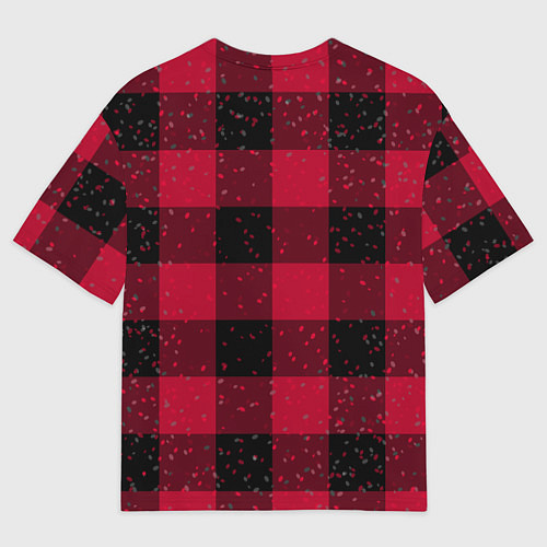 Мужская футболка оверсайз Санта хипстер / 3D-принт – фото 2