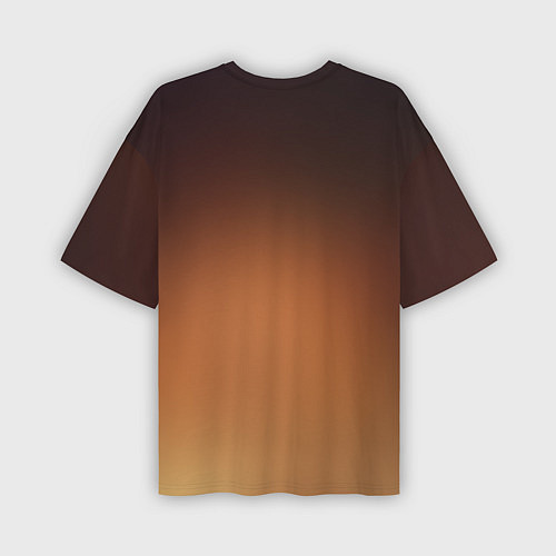 Мужская футболка оверсайз Gnar / 3D-принт – фото 2