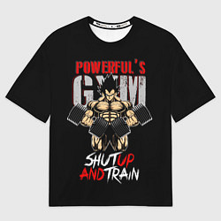 Мужская футболка оверсайз Powerful Gym