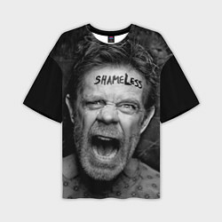 Мужская футболка оверсайз Shameless Face