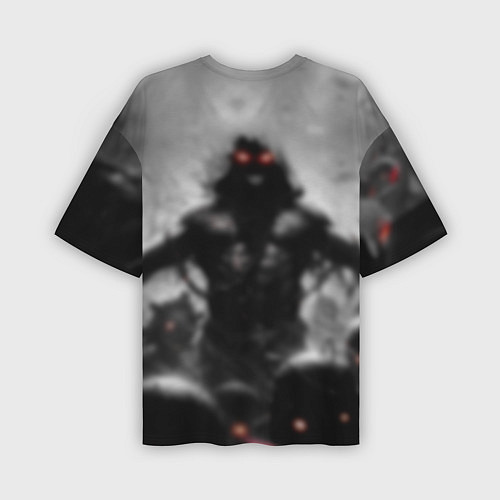 Мужская футболка оверсайз Disturbed: Demon Rage / 3D-принт – фото 2