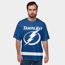 Футболка оверсайз мужская Tampa Bay: Nesterov, цвет: 3D-принт — фото 2