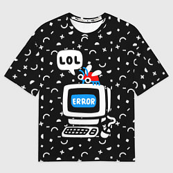 Мужская футболка оверсайз Fatal Error