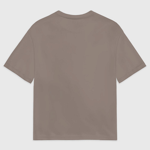 Мужская футболка оверсайз Котик в коробке / 3D-принт – фото 2