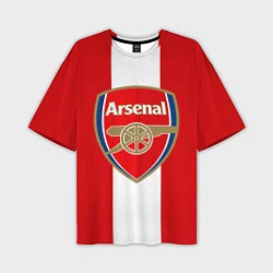 Мужская футболка оверсайз Arsenal FC: Red line