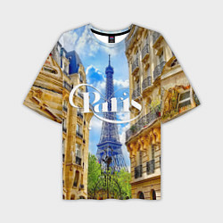 Мужская футболка оверсайз Daytime Paris