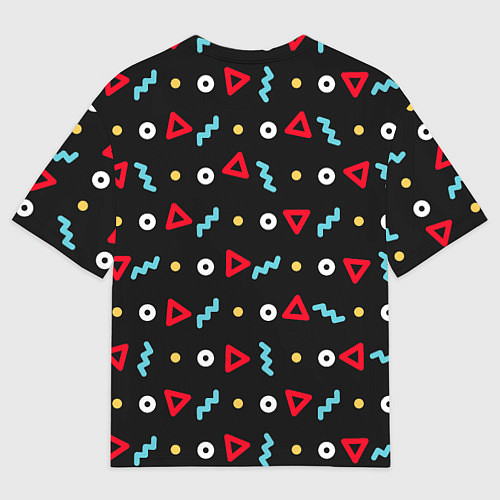 Мужская футболка оверсайз Саня / 3D-принт – фото 2