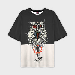 Мужская футболка оверсайз TDD Owl 95