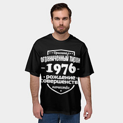 Футболка оверсайз мужская Рождение совершенства 1976, цвет: 3D-принт — фото 2