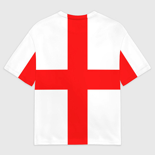 Мужская футболка оверсайз Manchester Utd: England / 3D-принт – фото 2