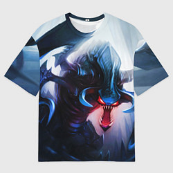 Футболка оверсайз мужская League Of Legends ChoGath, цвет: 3D-принт