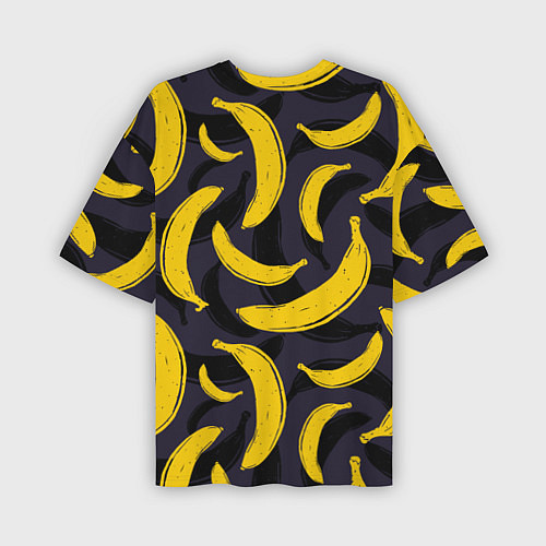 Мужская футболка оверсайз Бананы / 3D-принт – фото 2