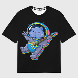Мужская футболка оверсайз Космокот