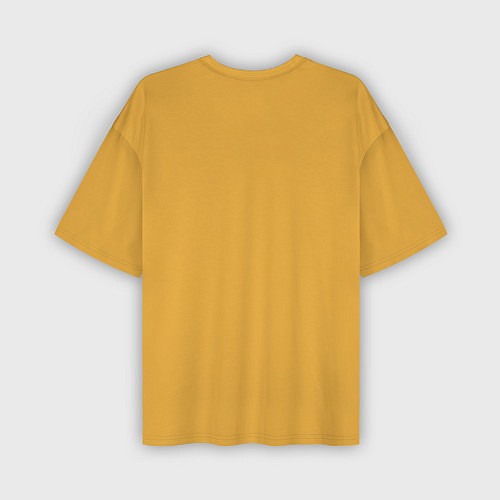 Мужская футболка оверсайз Геометрический тигр / 3D-принт – фото 2