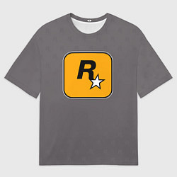 Футболка оверсайз мужская GTA VI: Rockstar Games, цвет: 3D-принт